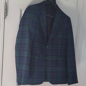 Boys Brooks Brothers Plaid Sports Coat Blazer